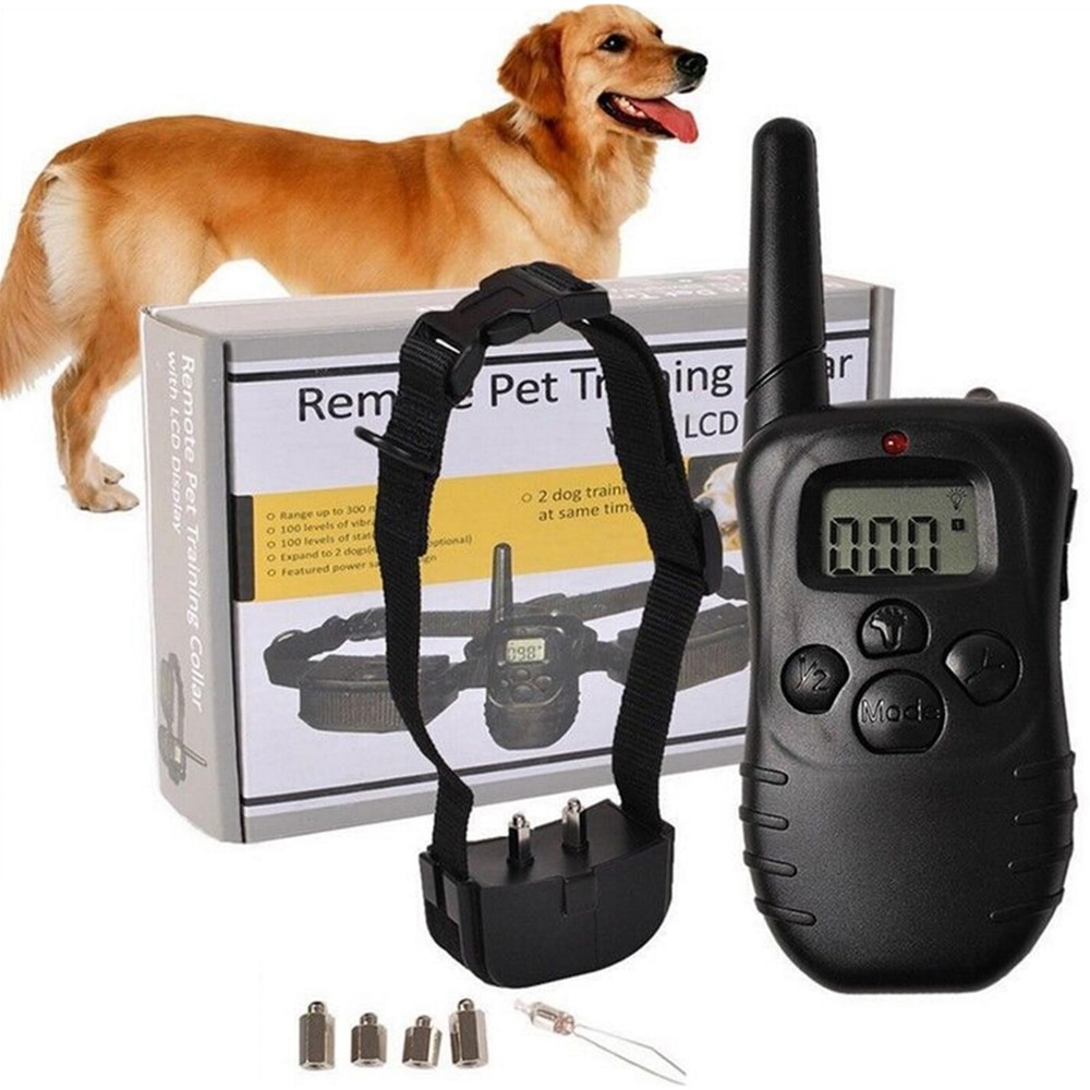 Remote Colntrol Dog Training Collar with Shock Vibration Beep Modes