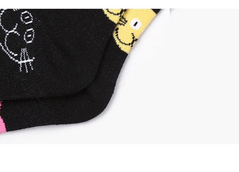 Women's Long Cats Printed Socks